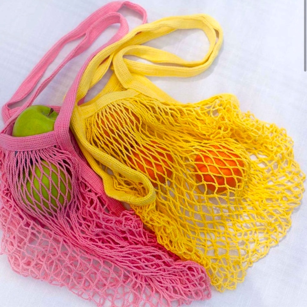 GUUD Brand French Market Mesh Tote Bag 2-PAK